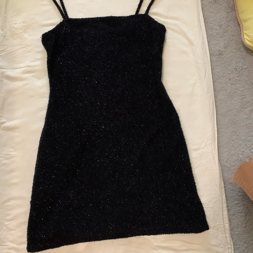 Sparkly Fuzzy Dress